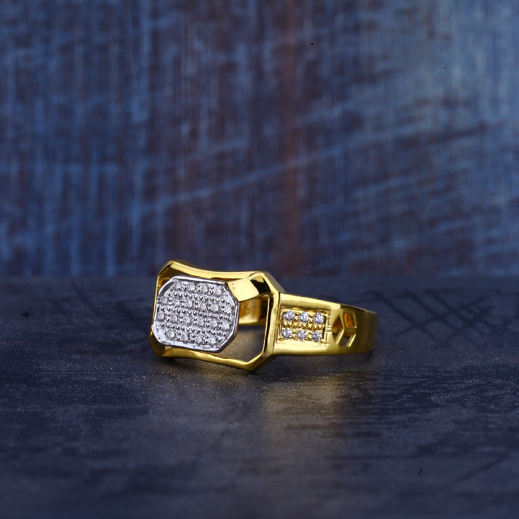 Mens Gold 22K Ring-MR243