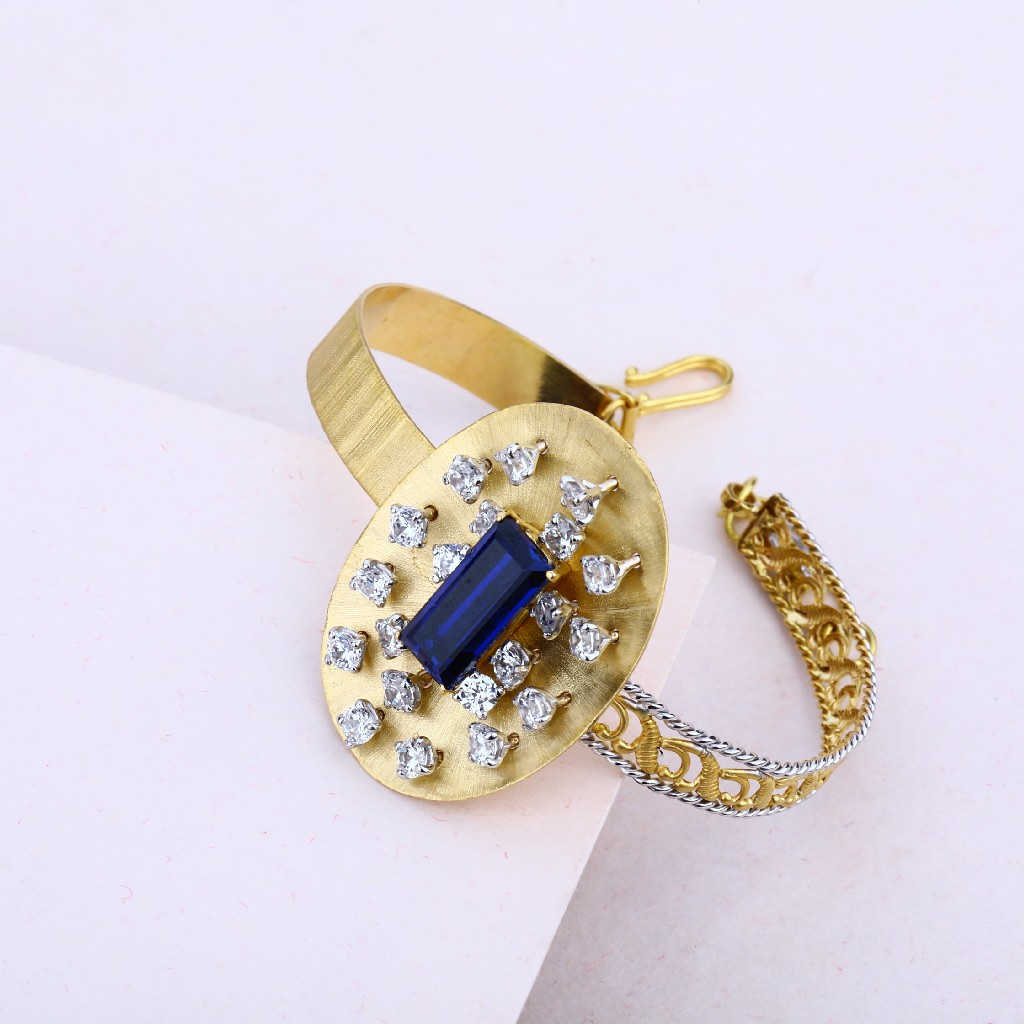 Ladie Gold Italian Kada-LIB32