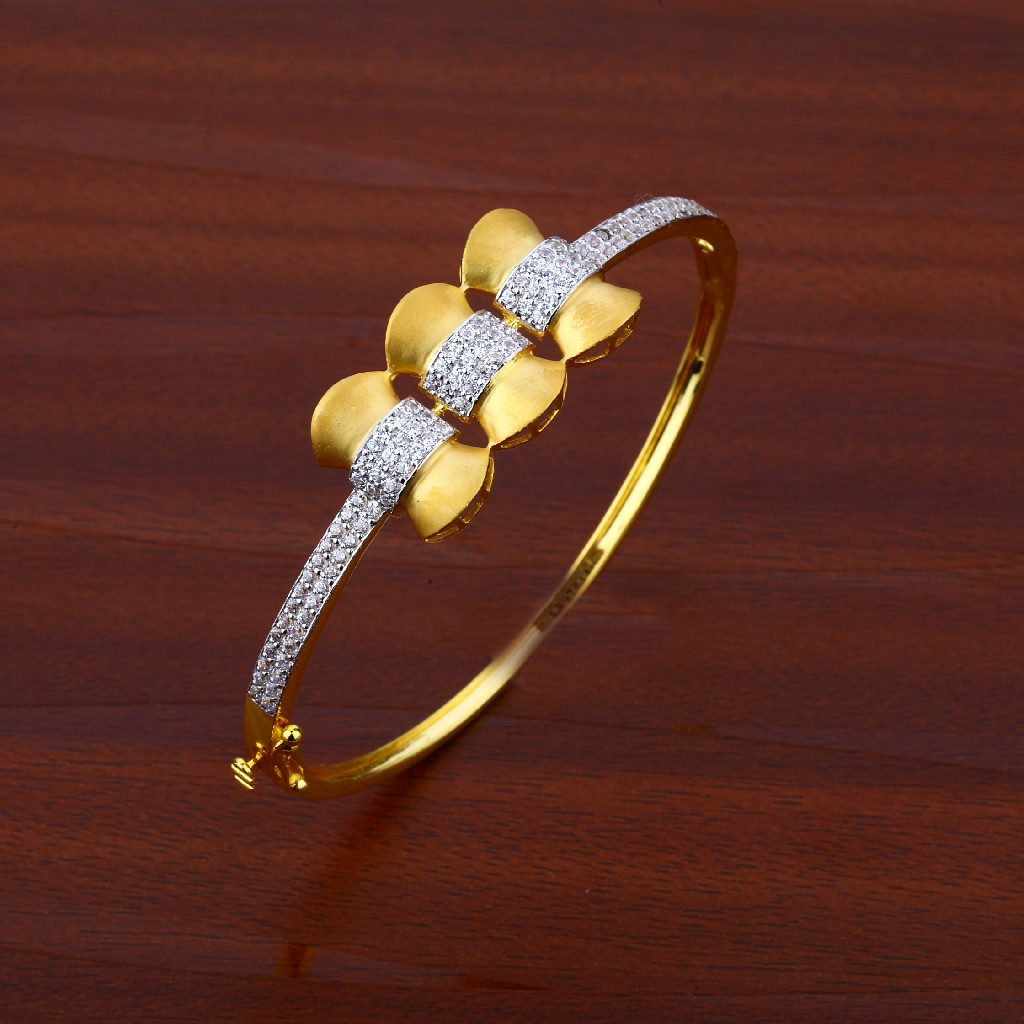 Ladies Gold Kada-LKB01