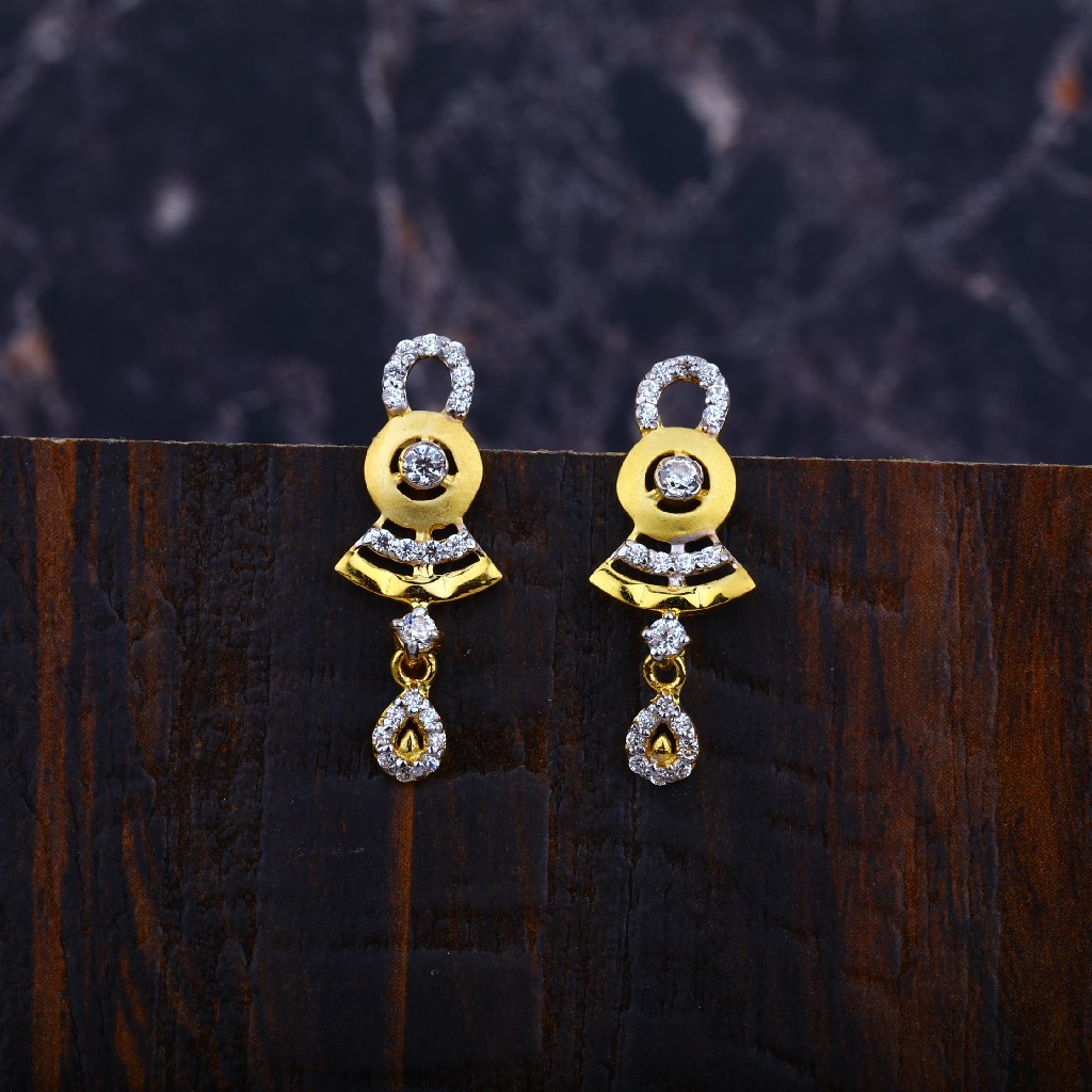 Gold Earrings-LFE35