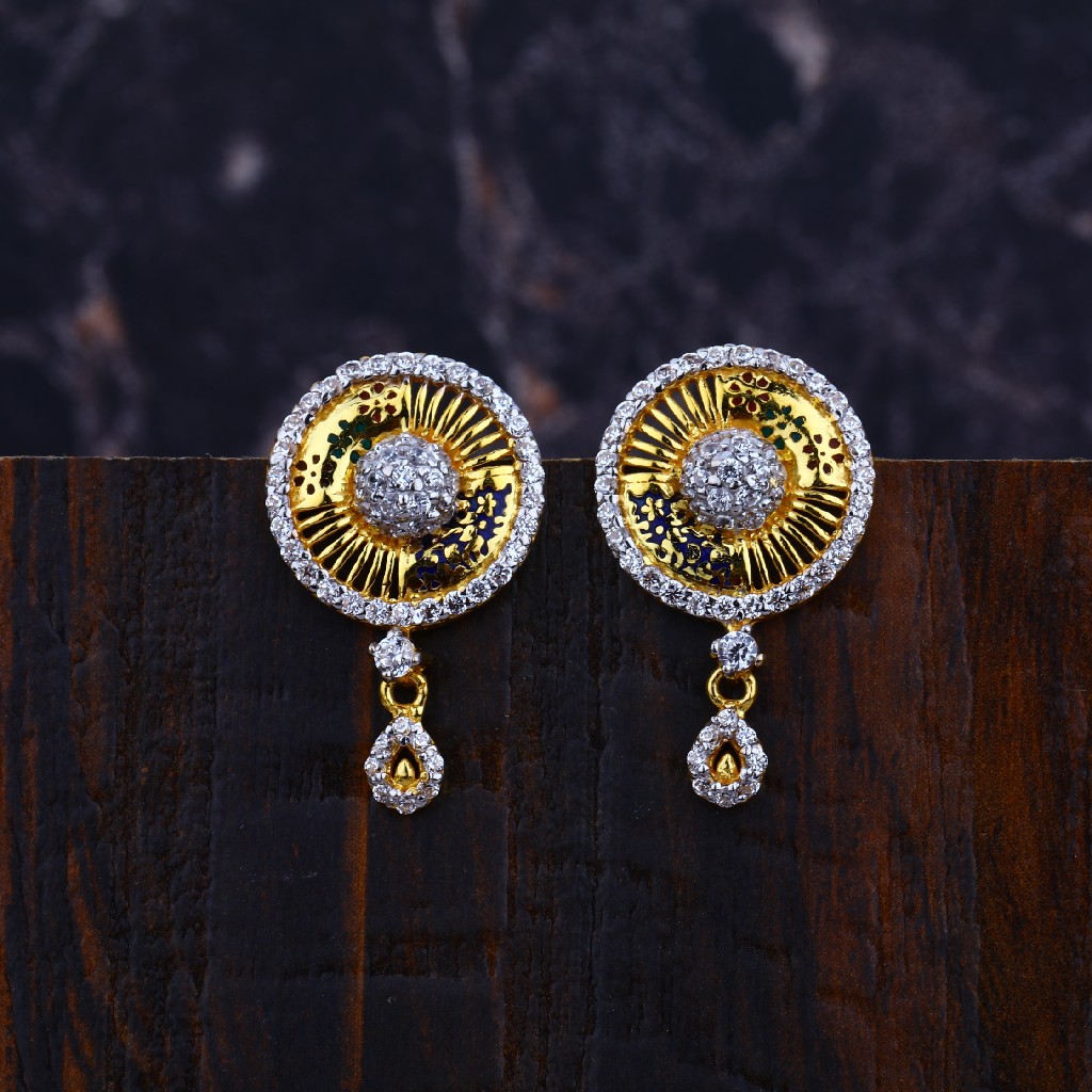 Ladies Gold Earrings-LFE01