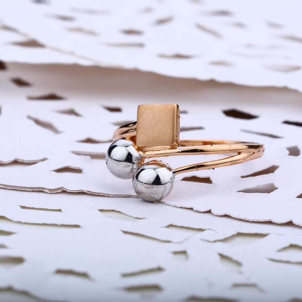Rose Gold Delicate Ladies Ring-RLR07