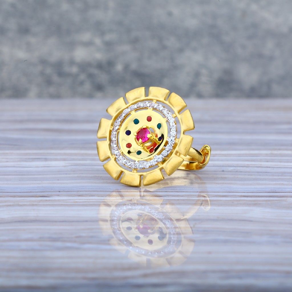 22K Gold Ring-LLR29