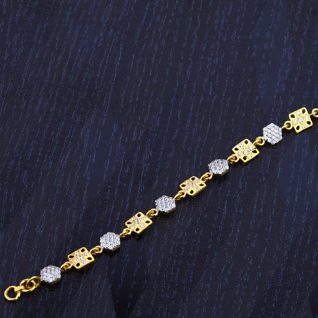 Ladies 916 Gold Bracelet-LB103