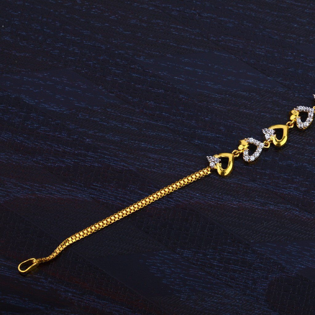 Ladies 916 Gold Bracelet-LB55