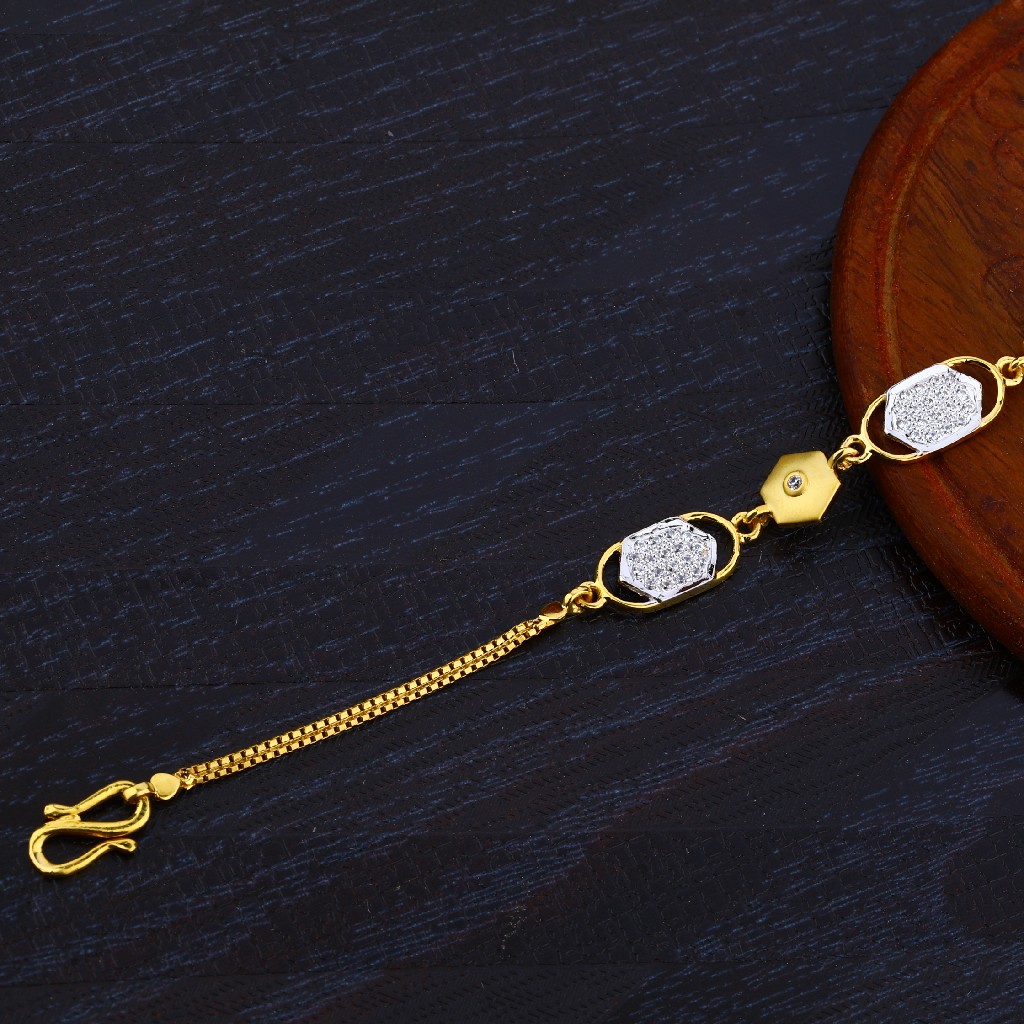 916 Ladies Gold Bracelet-LB06