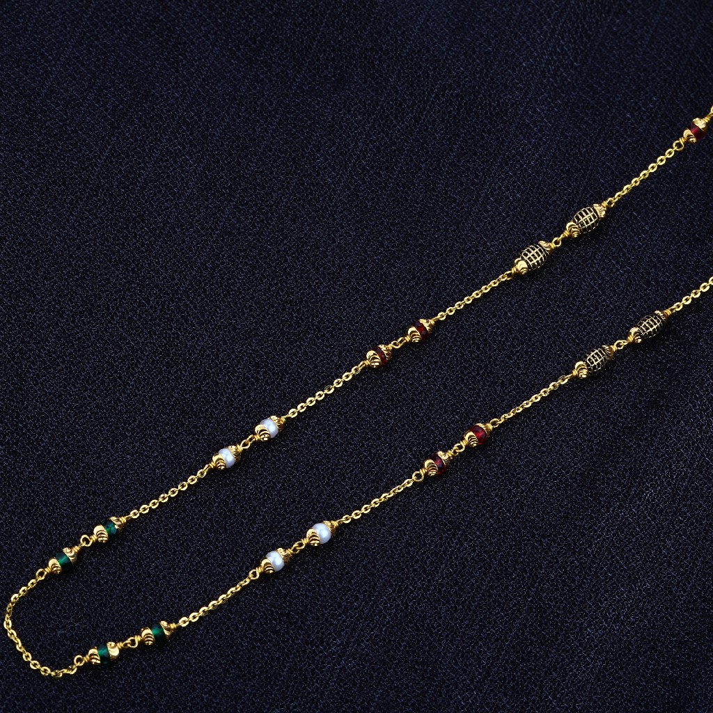 Gold 916 Ladies Mala-AC29