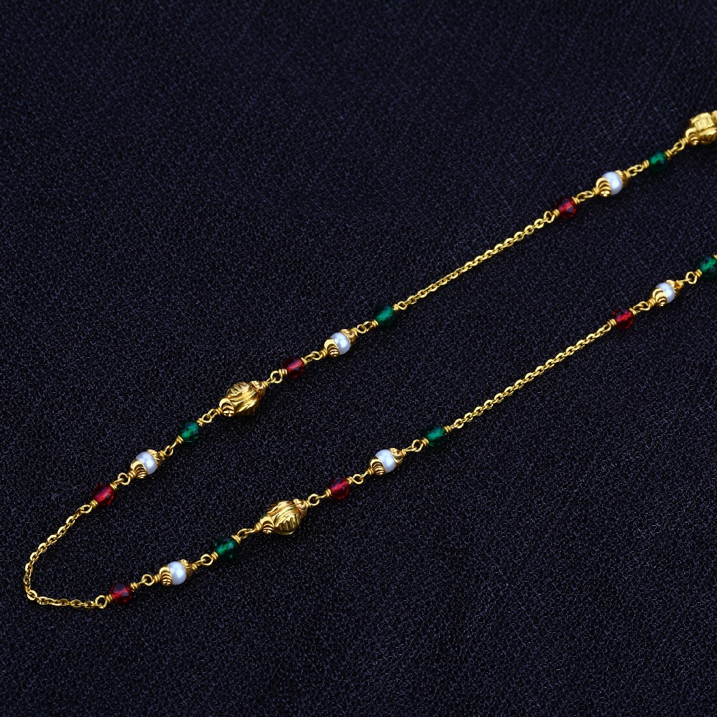 Ladies Gold Daily Wear Moti Mala-AC26