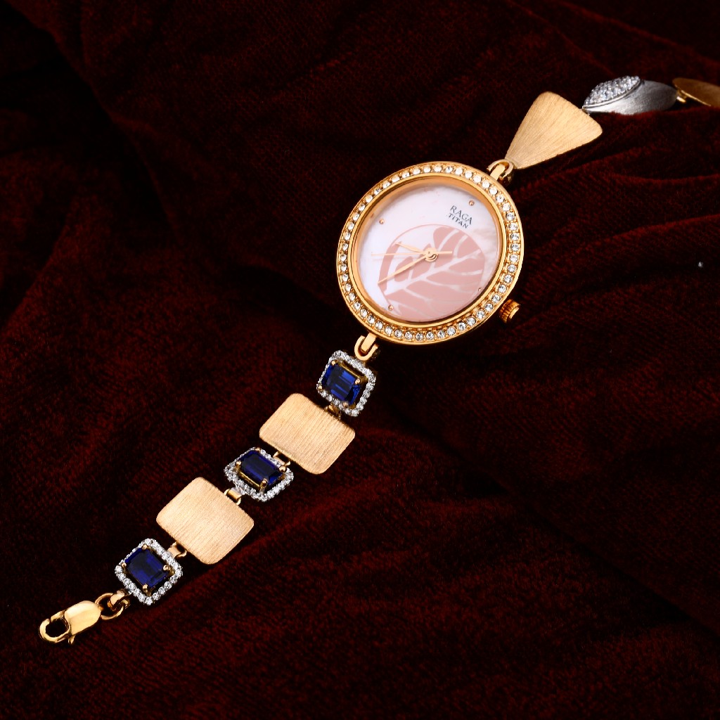 Rose Gold Fancy Ladies Watch-RLW76