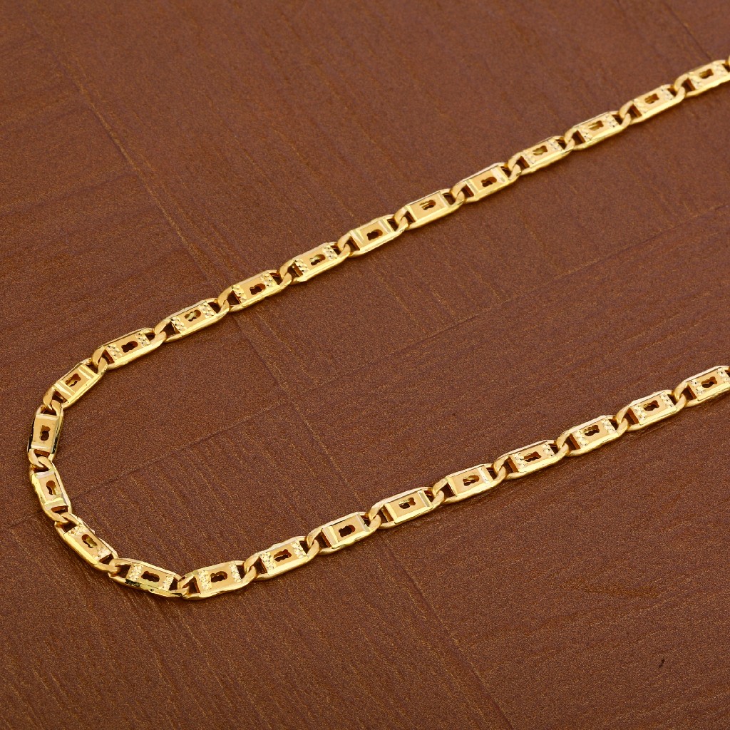 Mens 22K Gold Chain-MNC32