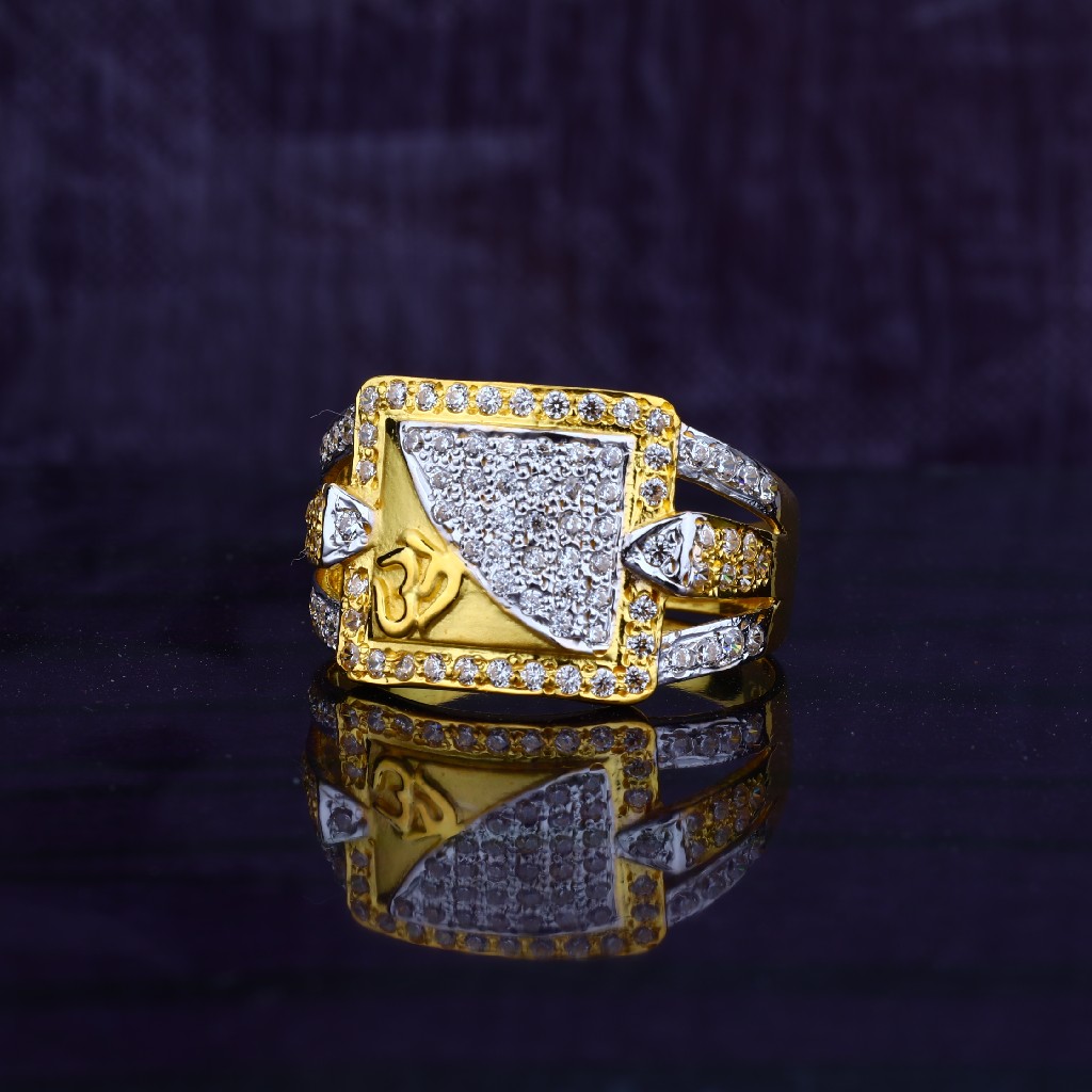Mens Gold God Ring-MGR60