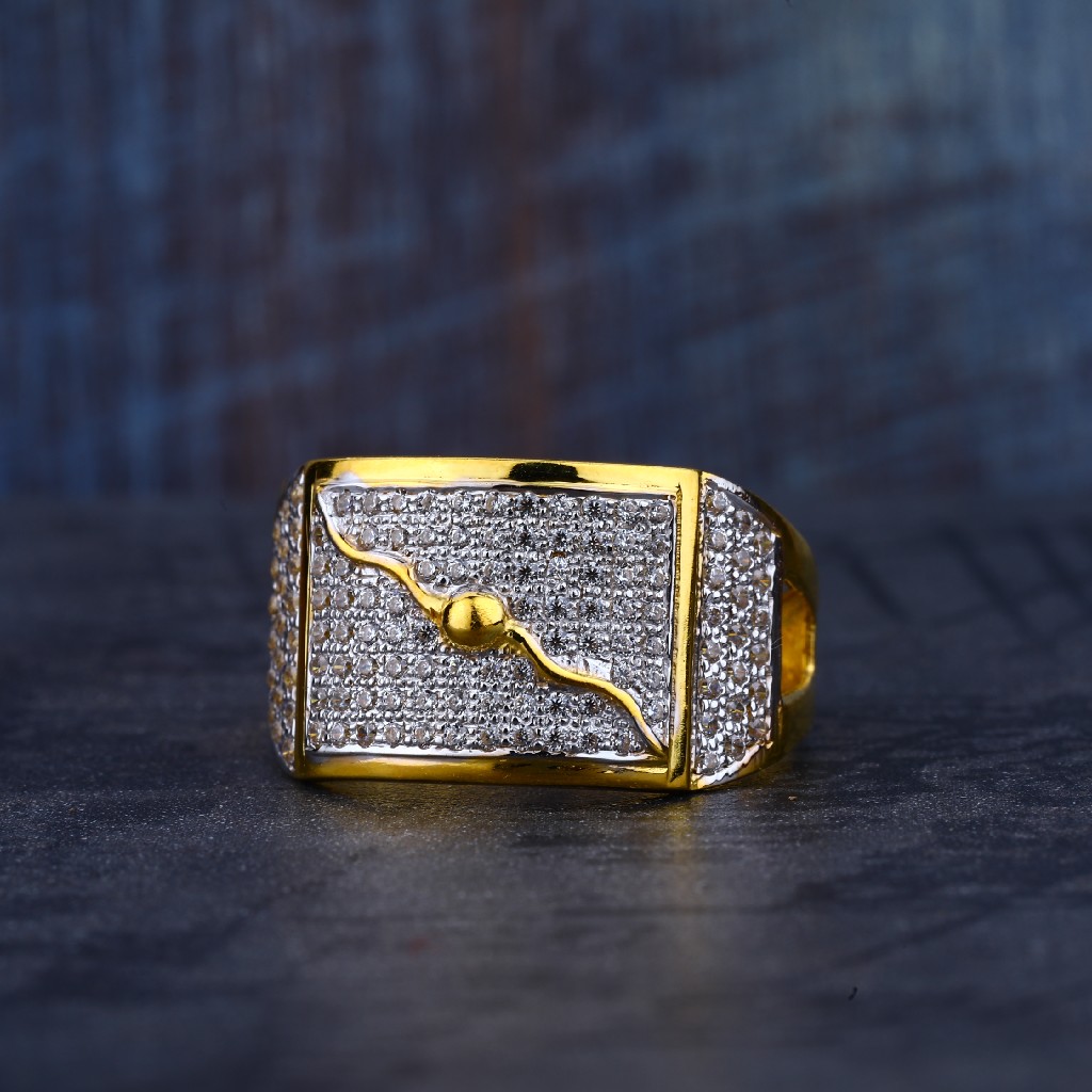 22K Mens Ring-MR169