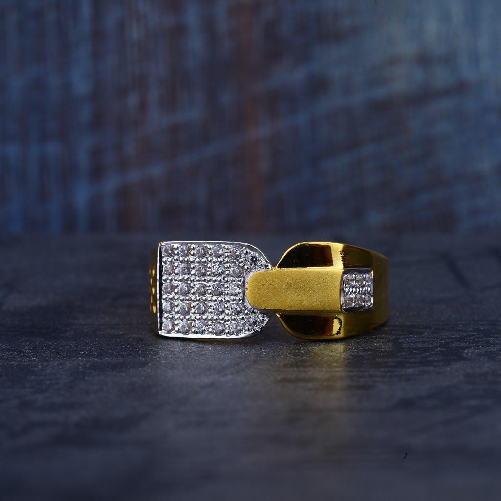 Mens Daily Wear Gold Ring-MR153