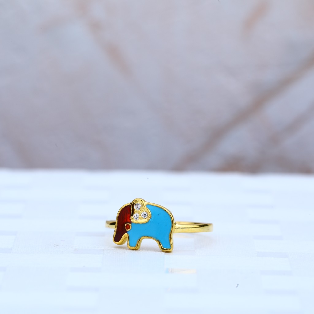 New Baby 916 Gold Ring-KR36