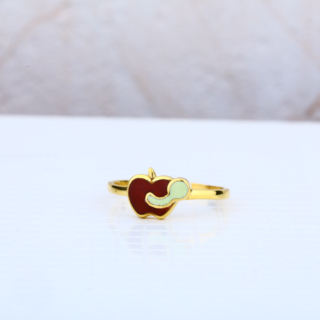 916 Gold Baby Ring-KR11