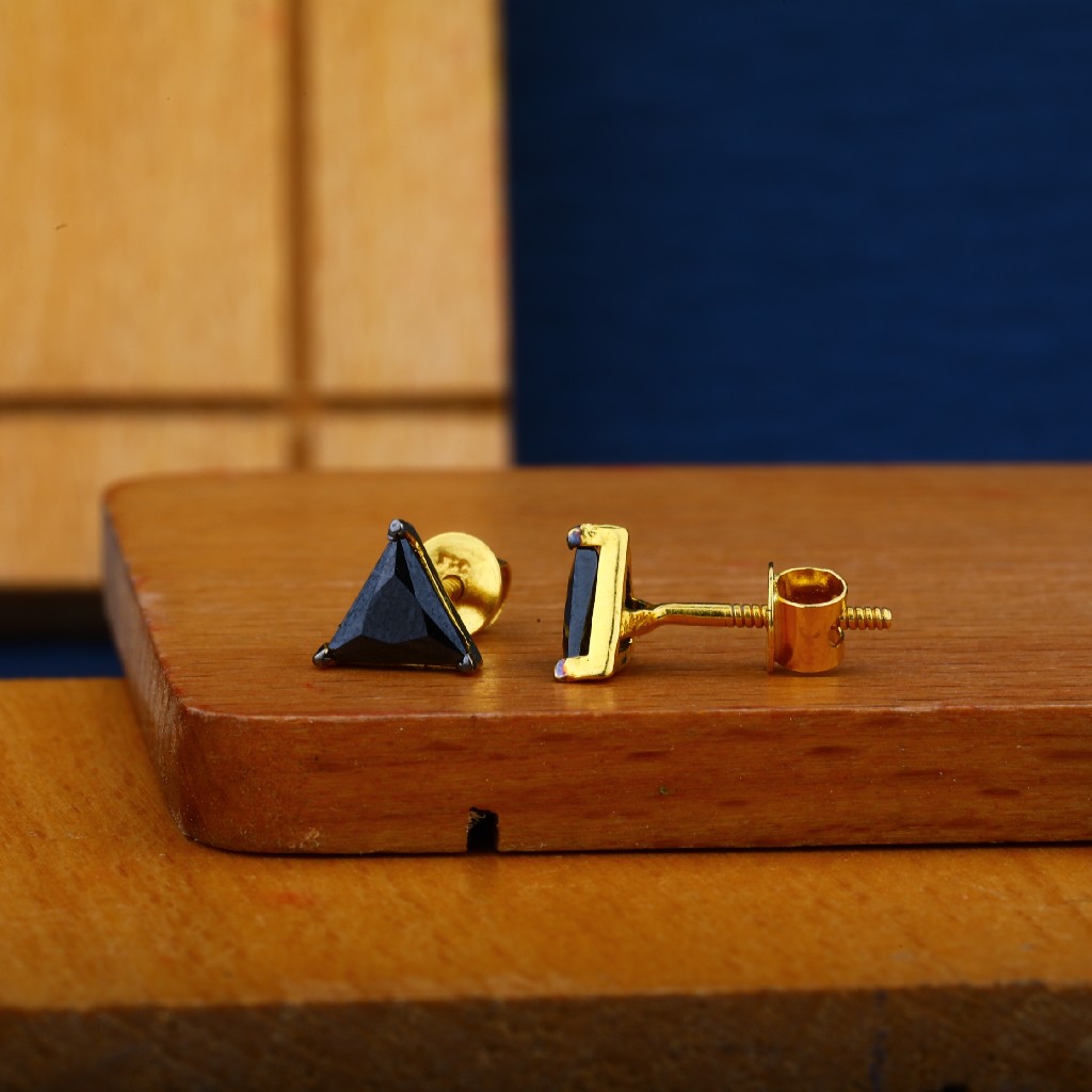 Mens Gold Earrings-ME02