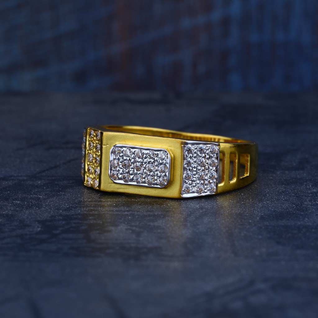 22K Mens Ring-MR125