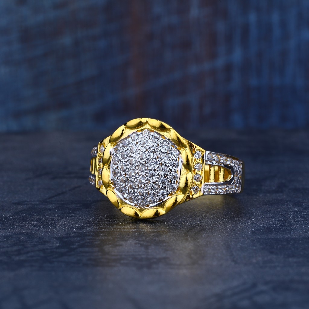 22K Mens Ring-MR125