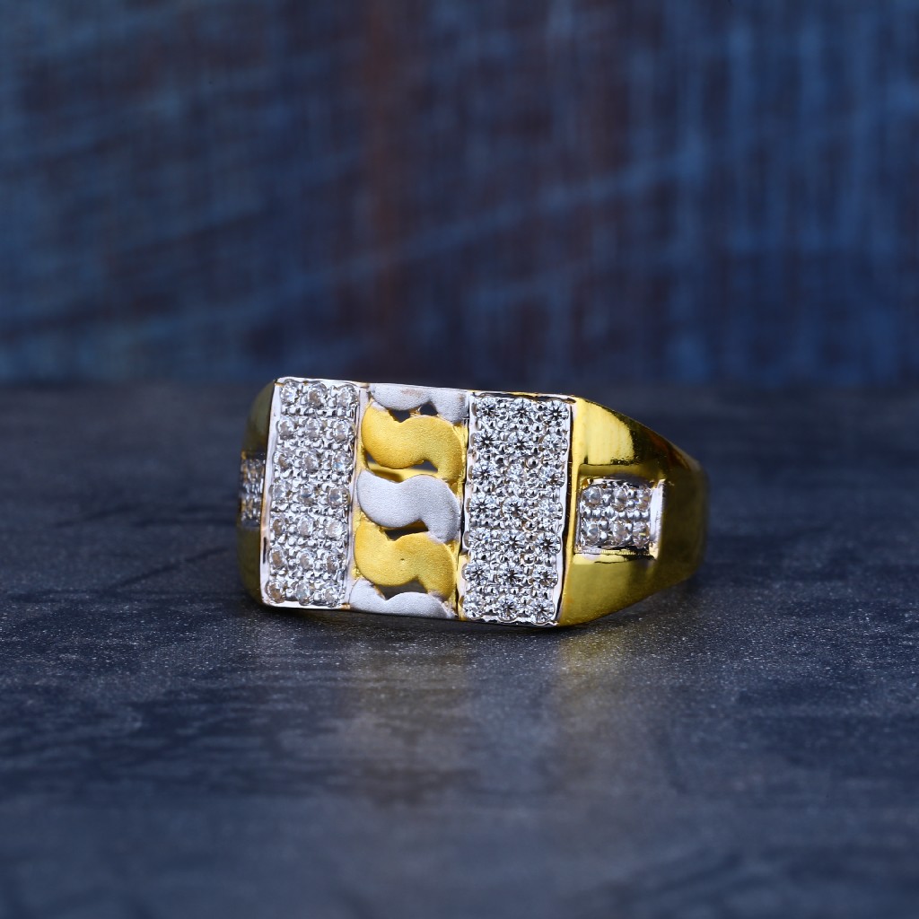 Gold Mens Ring-MR119