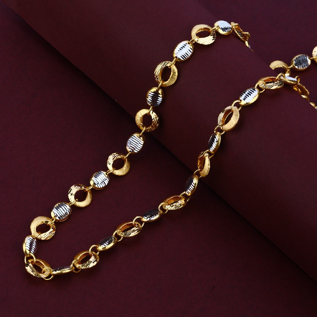 Mens 916 Gold Chain-MTC116