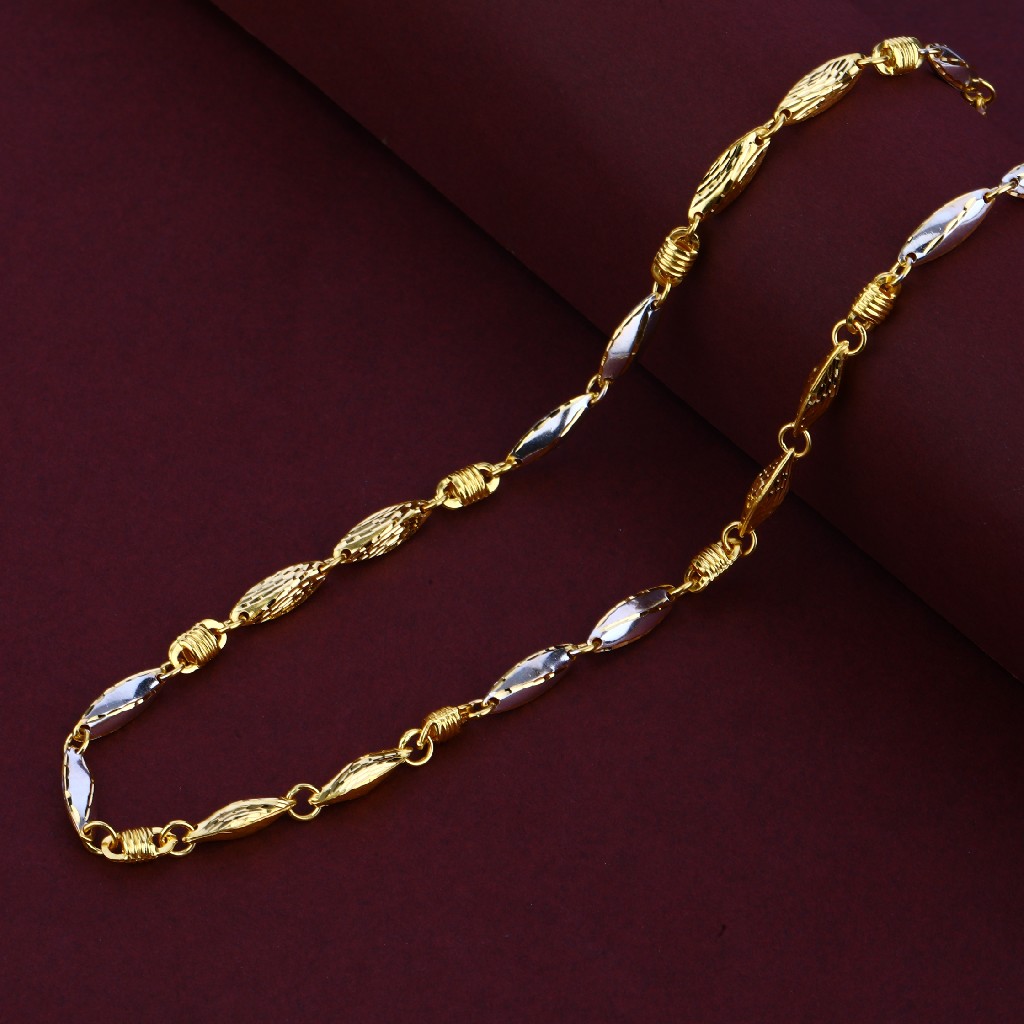 22K Gold Mens Turkey Chain-MTC114