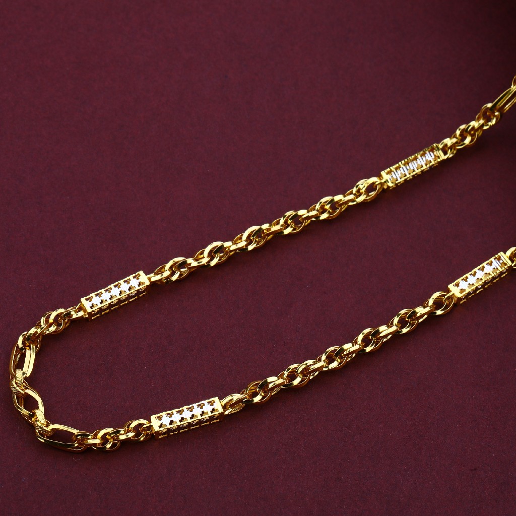 Mens 916 Gold Turkey Italian Chain-MTC69
