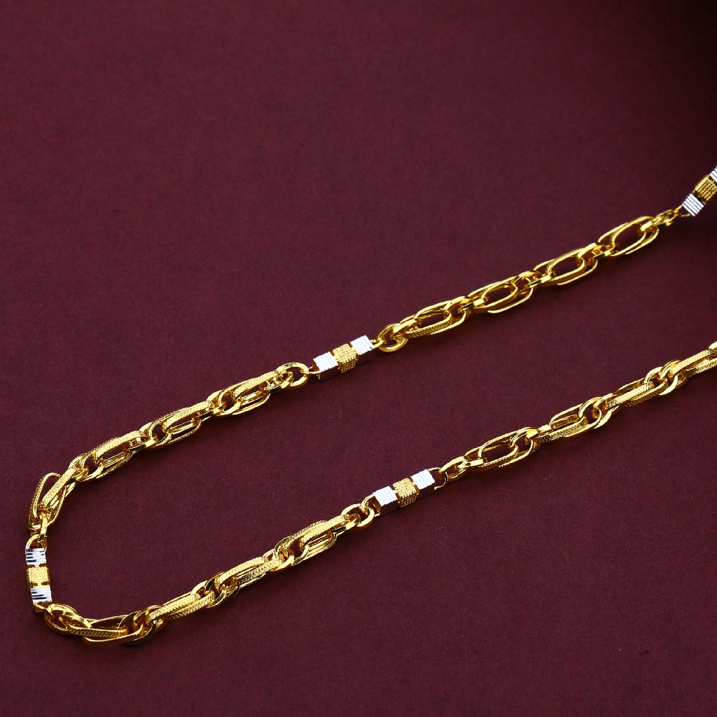 Mens 916 Daily Wear Turkey Gold Chain-MTC64