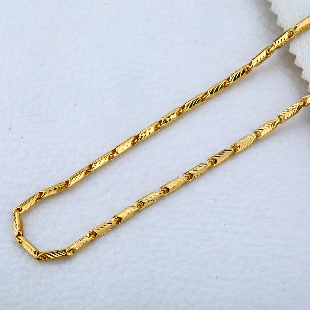 916 Gold Men's Hallmark choco Chain MCH18