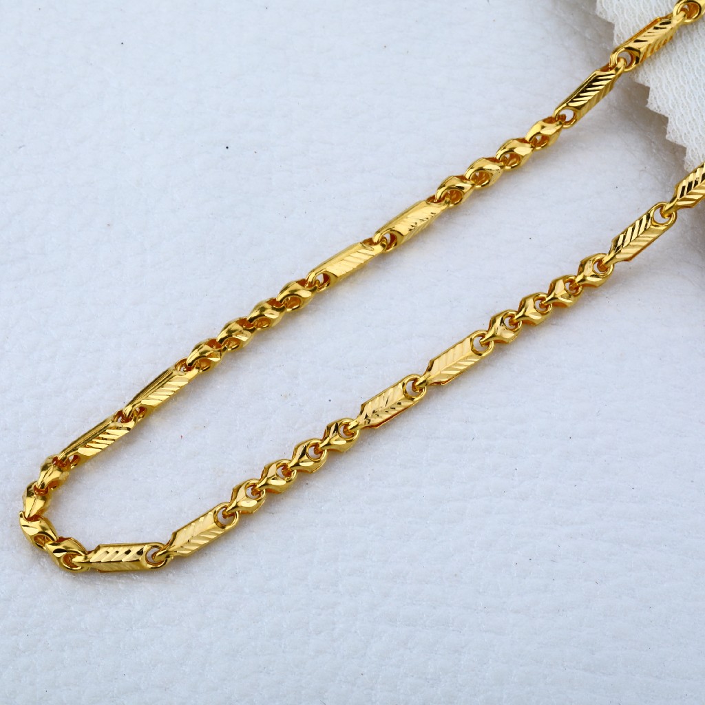 22KT Gold Hallmark Exclusive Mens Chock Chain MCH09