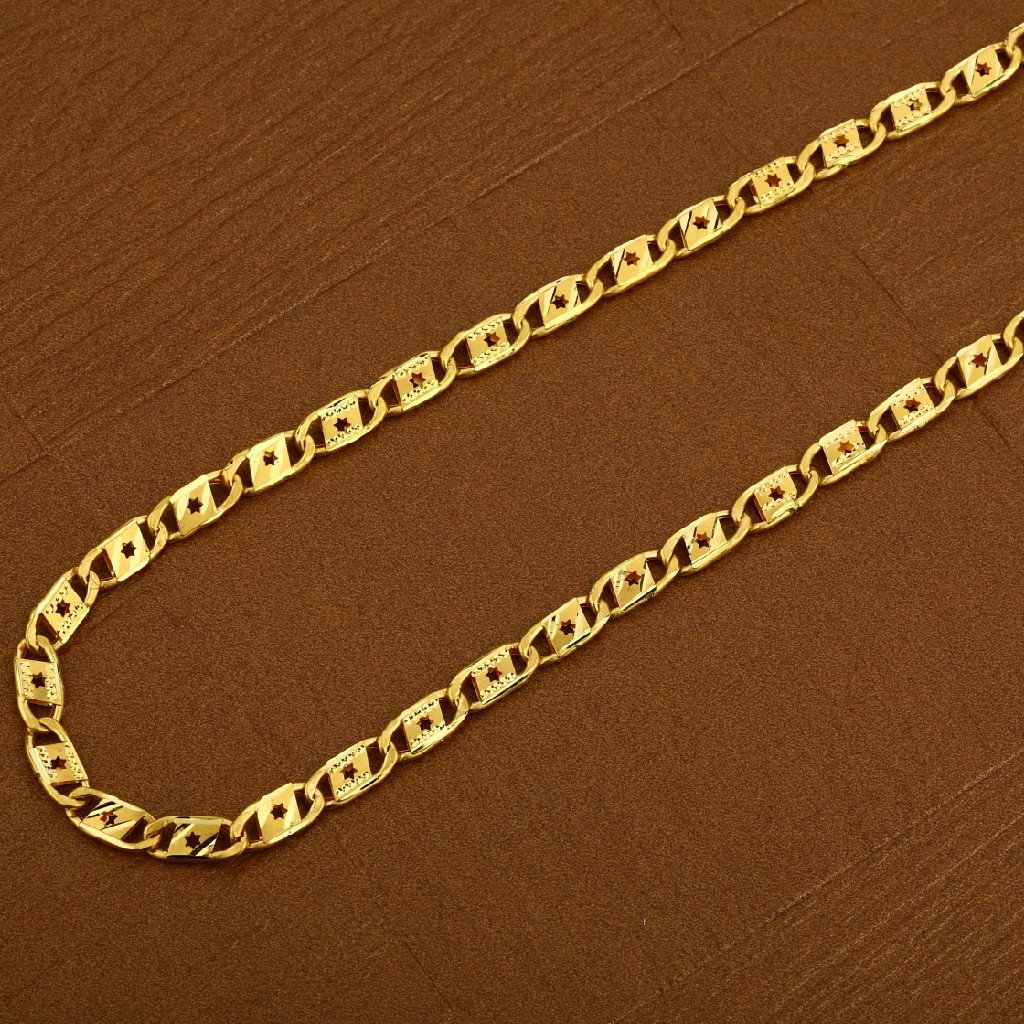 Mens 22K Gold Nawabi Fancy Chain-MNC09