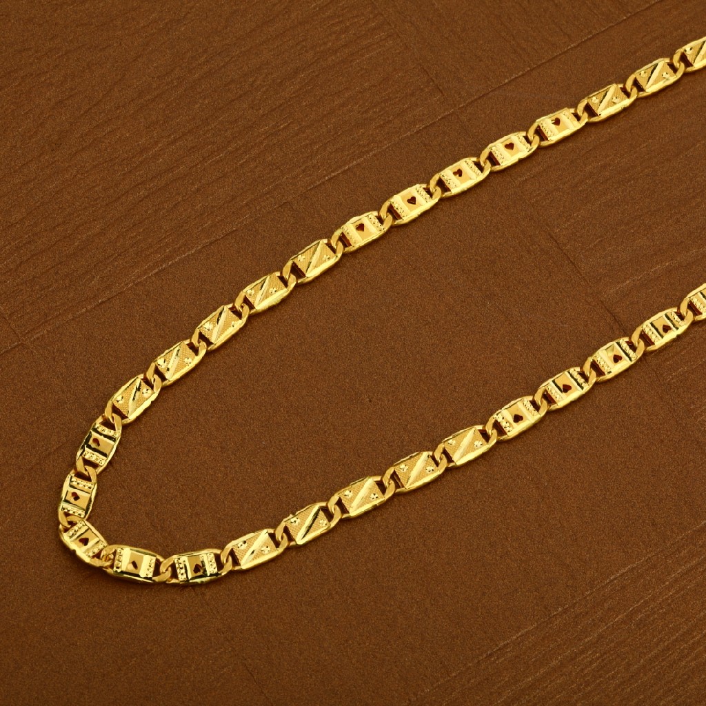 Mens 22K Nawabi Gold Chain-MNC03