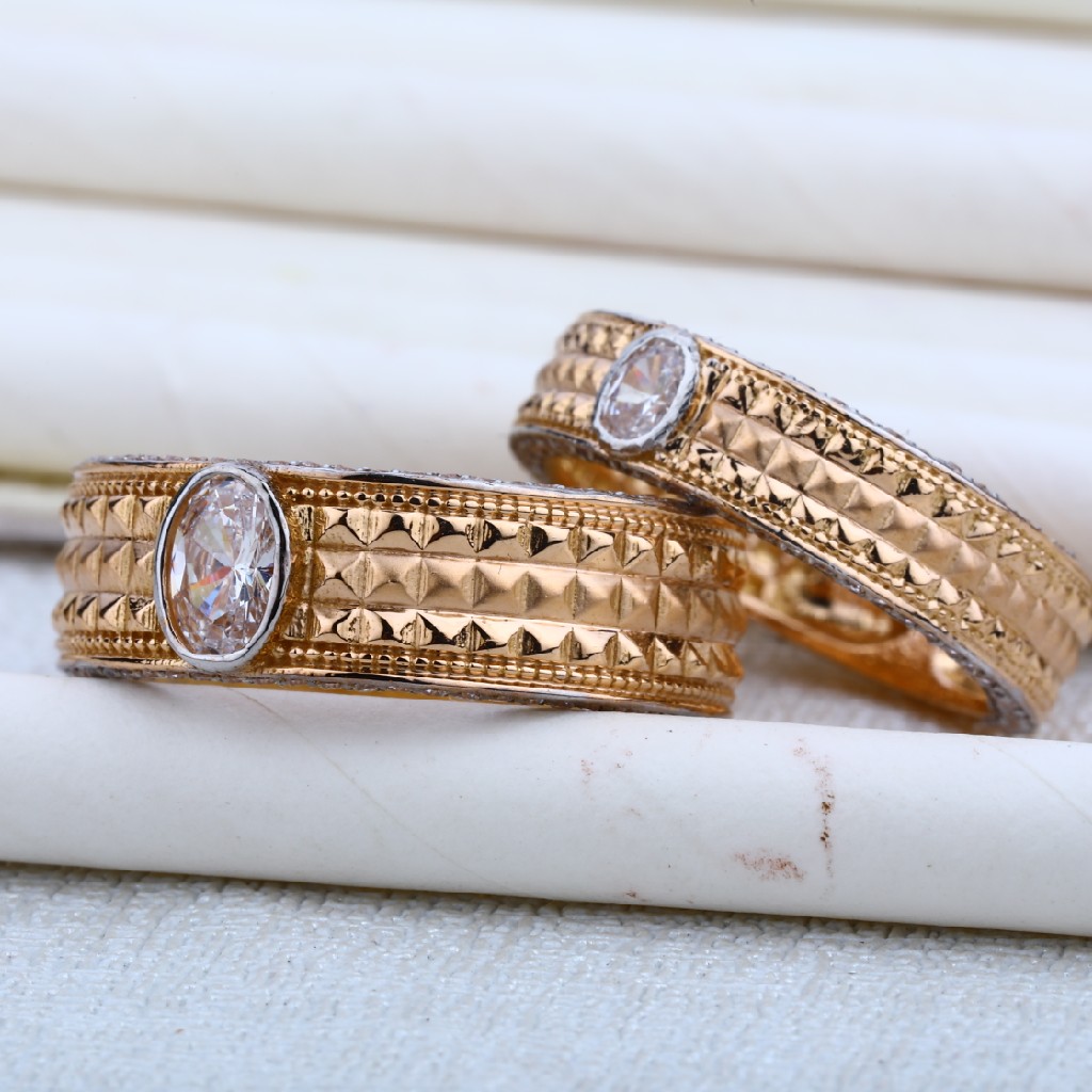 Rose Gold 18K Couple RING-RCR04