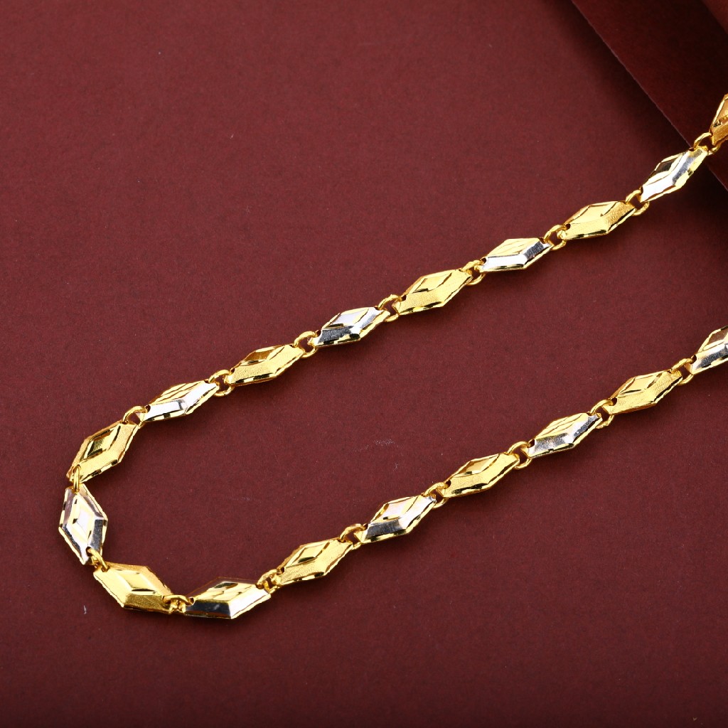 Mens 22k Turkey Design Gold Chain-MTC25