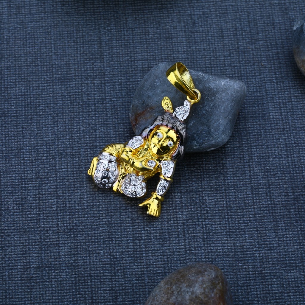 Men's Exclusive 22K God Gold Pendant- GP38