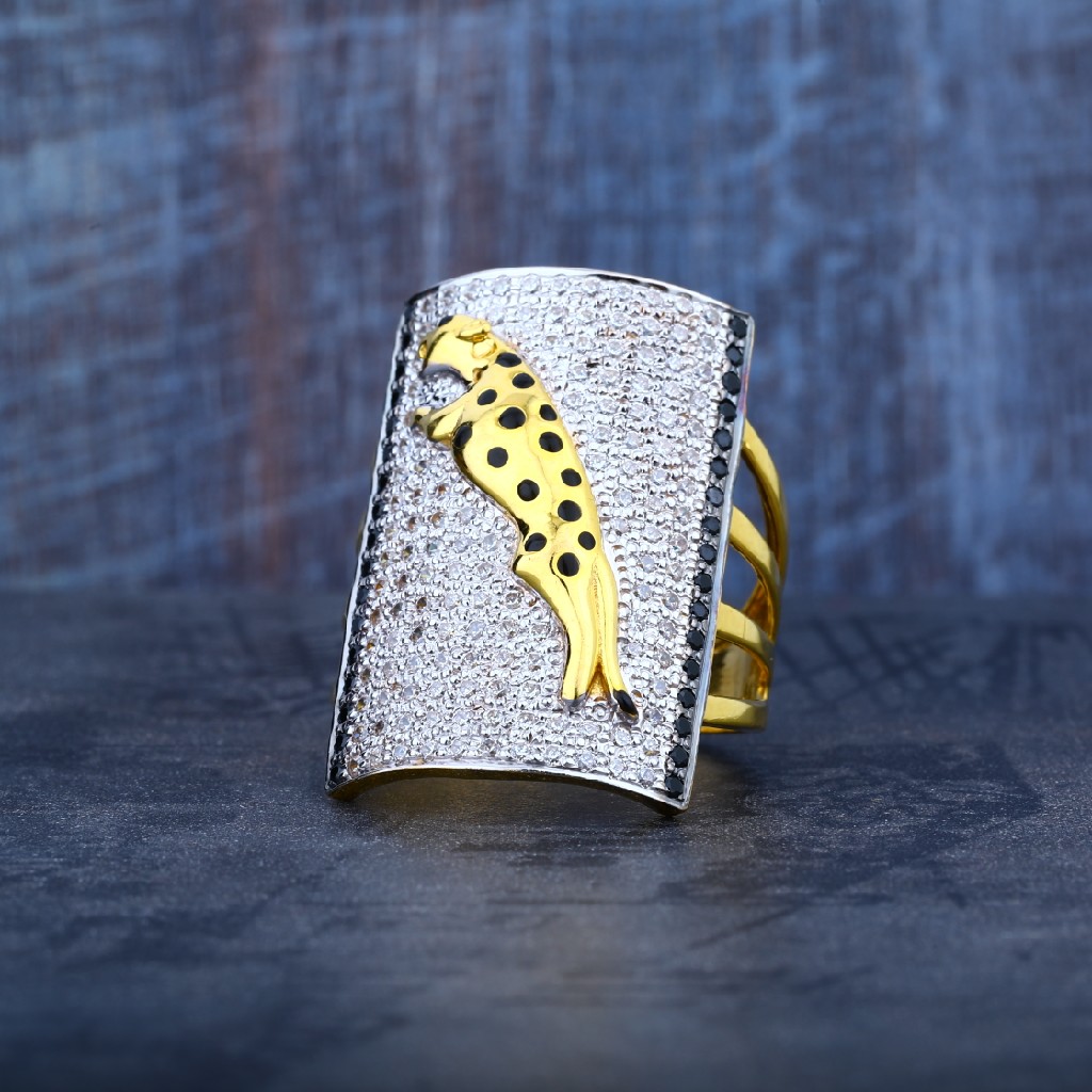 Jaguar Gold 916 Exclusive Mens Ring-MR29