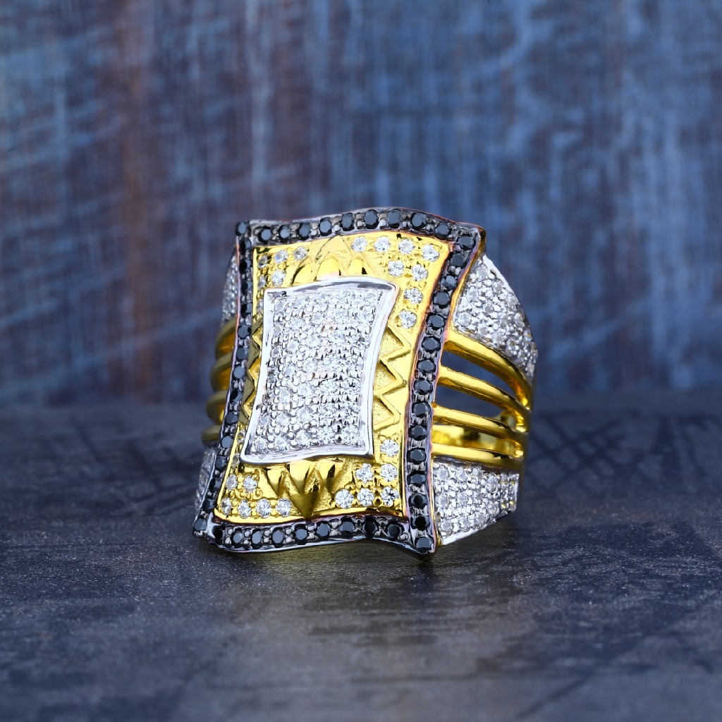 Mens 916 Fancy Long Gold Ring-MR12