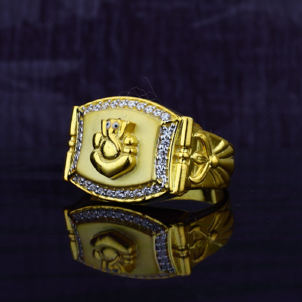 Mens 916 Casting God Gold RING-MGR31