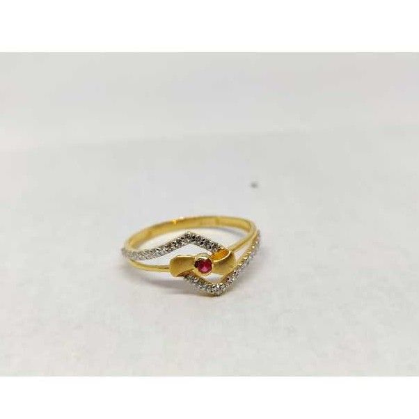 22k Ladies Fancy Gold Ring Lr-17097
