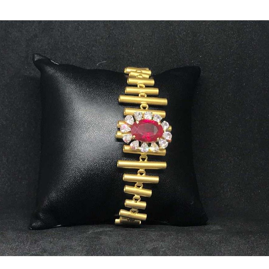 18k Ladies Fancy Gold Bracelet K-51016