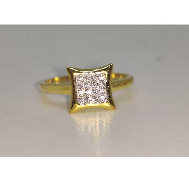 916 Ladies Fancy Gold Ring Lr-17075