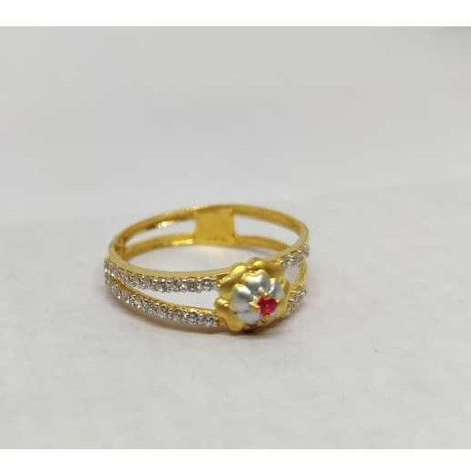 22k Ladies Fancy Gold Ring Lr-17067