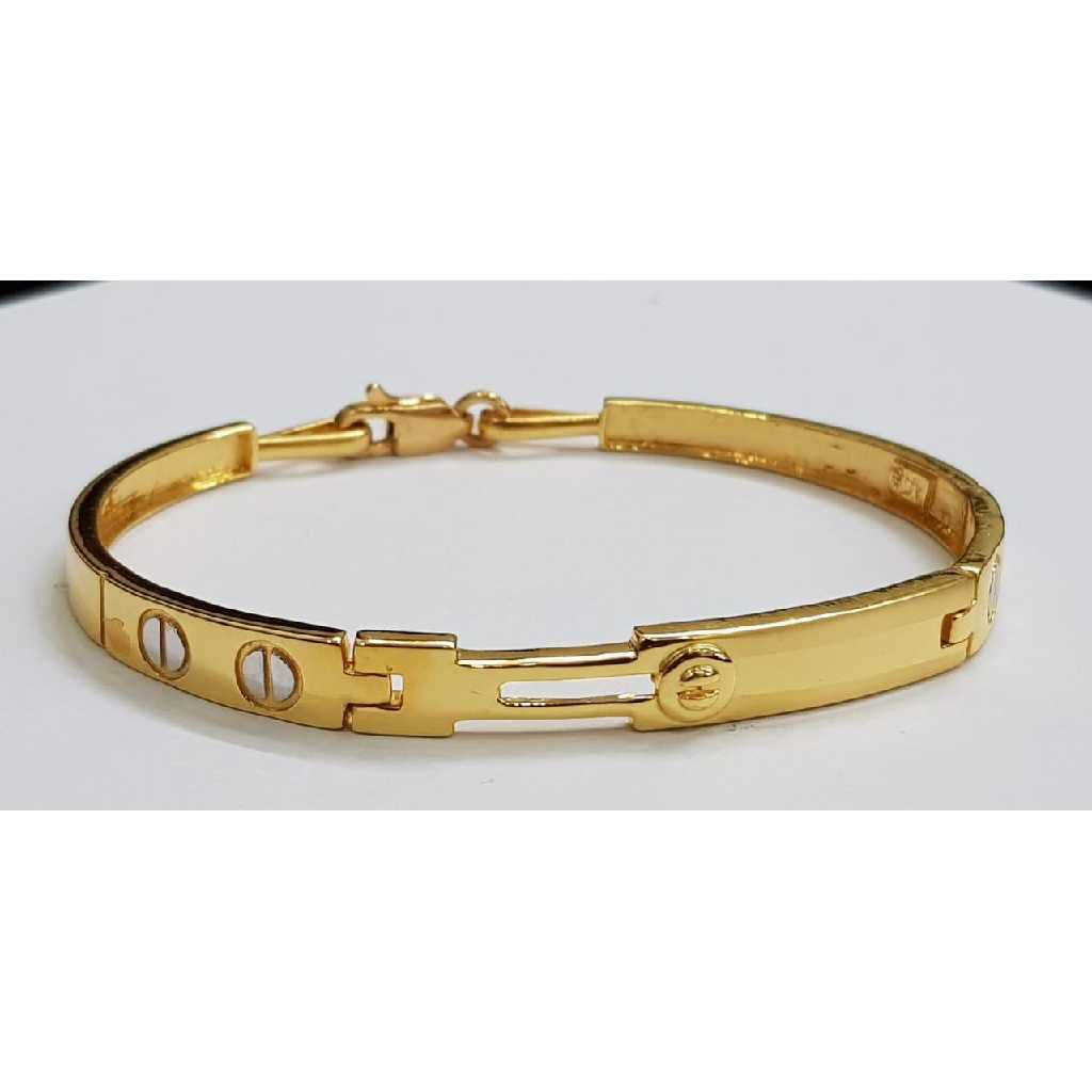 22k Gents Fancy Gold Bracelet G-3448