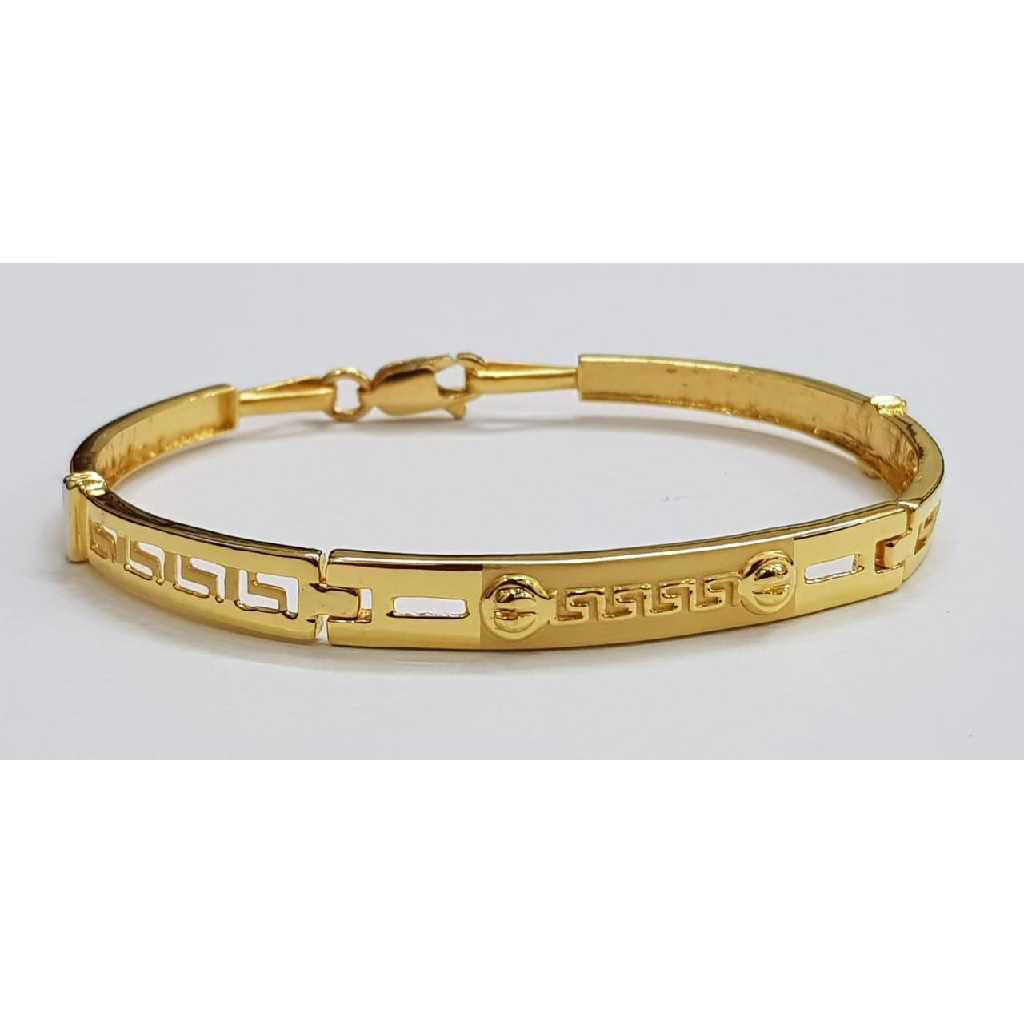 22k Gents Fancy Gold Kada G-3435