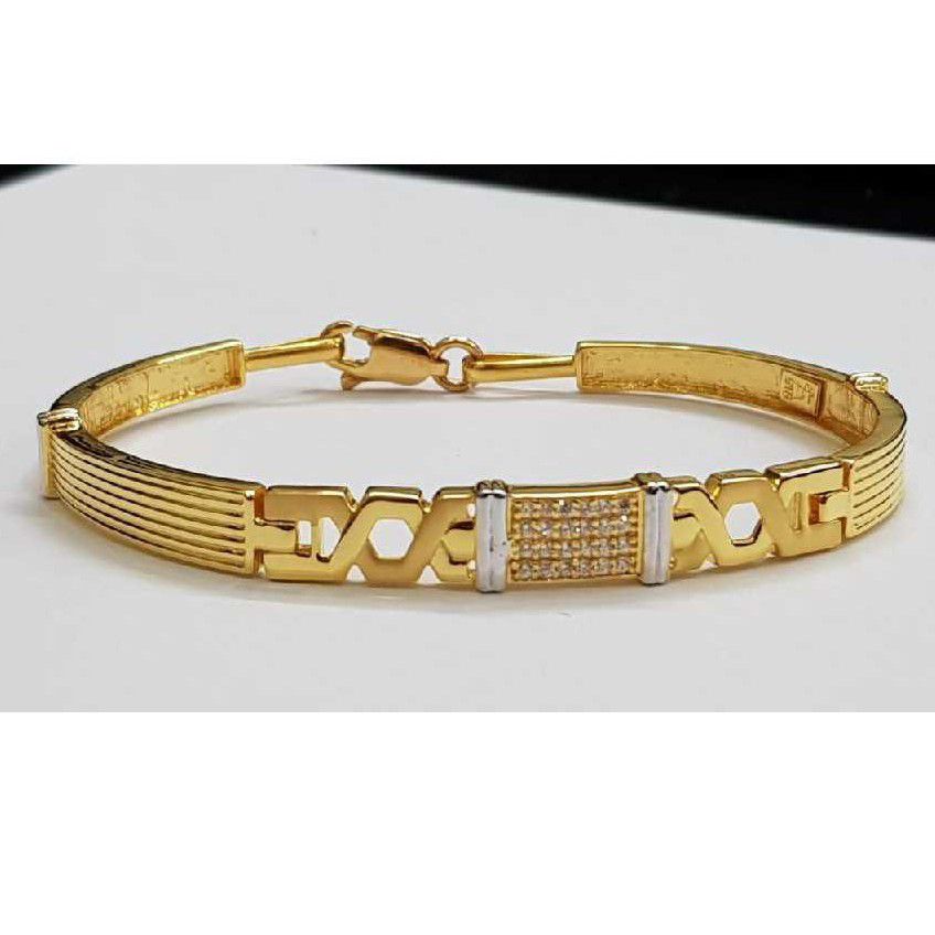 22k Gents Fancy Gold Kada G-3427