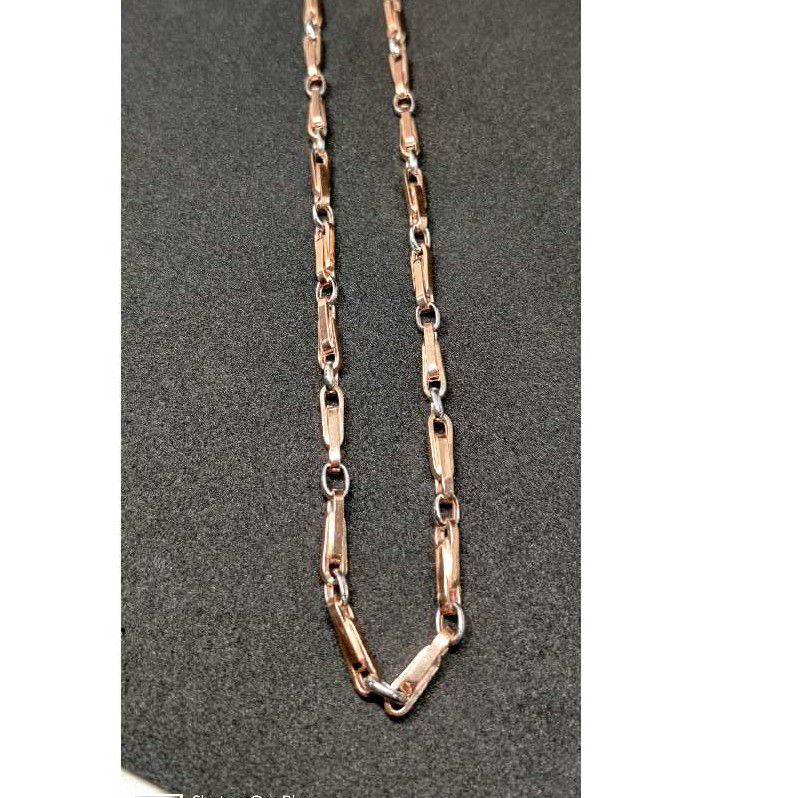 18k Gents Fancy Rose Italian Chain G-7121