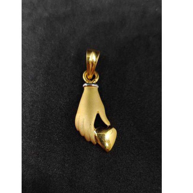 22k Gents Fancy Gold Pendant P*44545