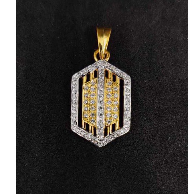 22k Gents Fancy Gold Pendant P-44531