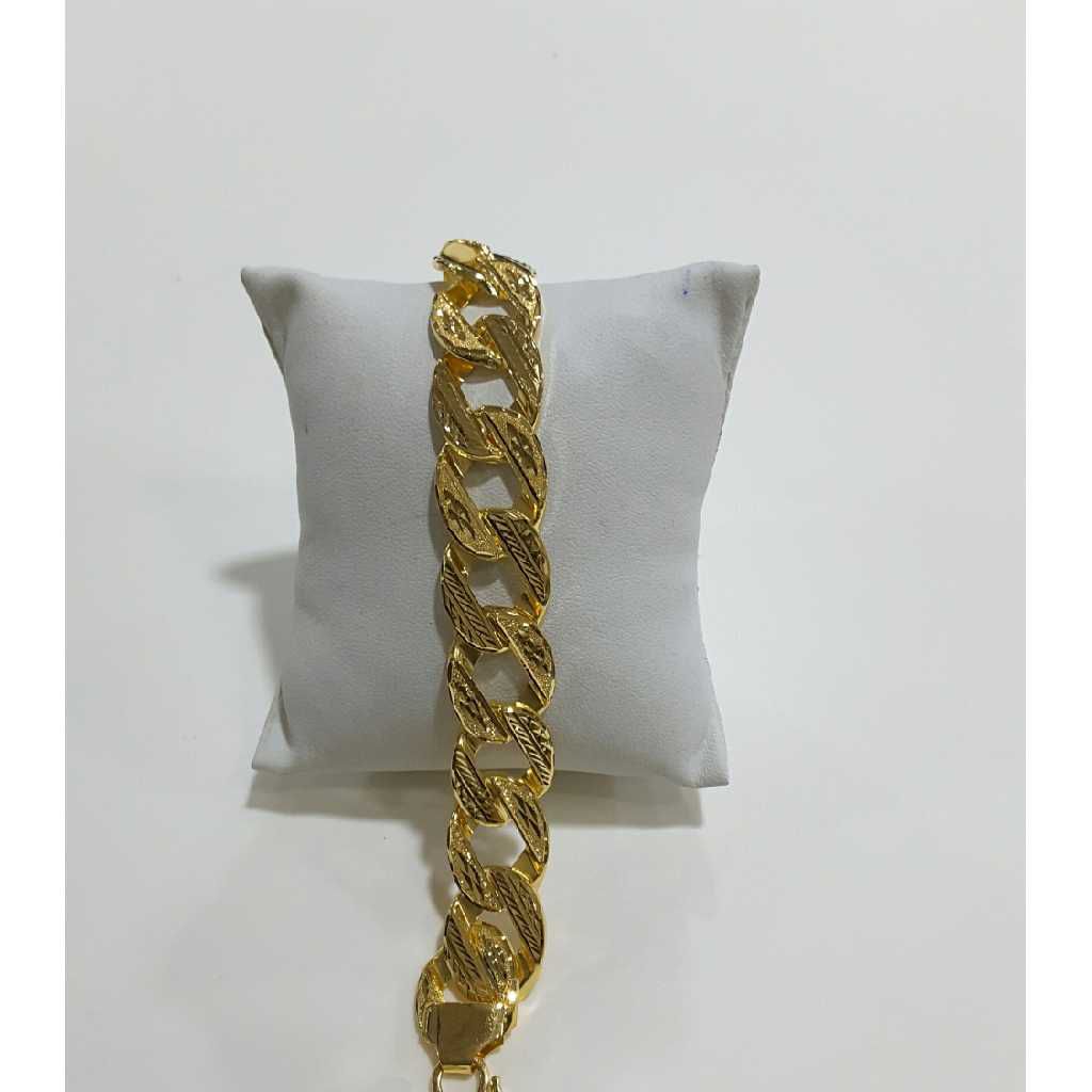 EXCLUSIVE MEN'S LION DESIGN GOLD BRACELET-11901