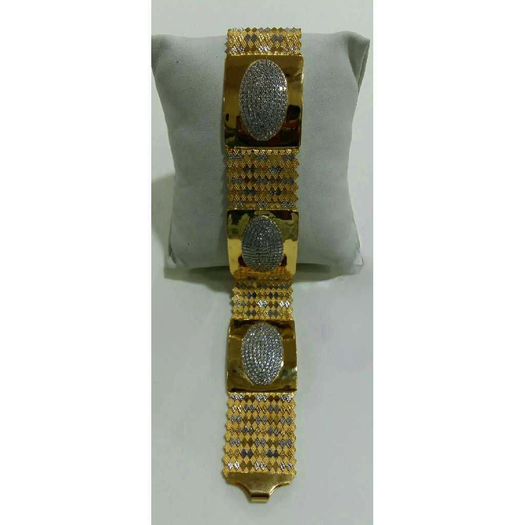 22k Gents Fancy Gold Heavy Lucky G-9614