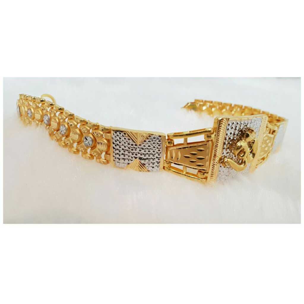 22k Gents Fancy Gold Om Lucky G-9868